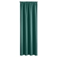 thumbnail image 2 of HCBY Rideaux Occultants Unis - Design Moderne Isolé Thermiquement avec Passe-Tringle, Réduction du Bruit et Lavable à la Machine pour Chambre et Salon (Vert,63"x52 Pouces), 2 of 6