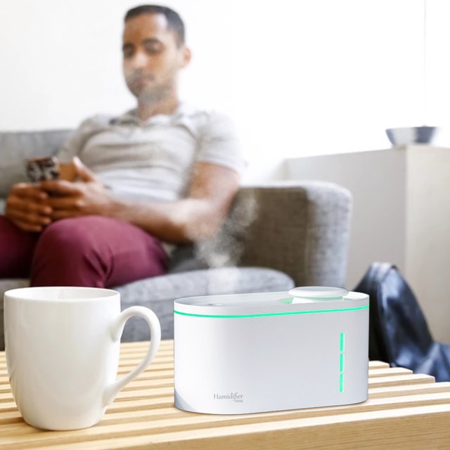 Up to 65% Off SMihono Vacuum Cleaner USB Desktop Humidifier With Water Aromatherapy Atomizer For Household Large Capacity And Large Fog Volume