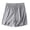 Grey, variant on JIUKE Plus Size Shorts for Women Elastic Waisted Loose Soft Lightweight Casual Shorts for Under Dresses