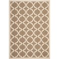 thumbnail image 1 of Safavieh Courtyard Brown Indoor Outdoor Rug - 8' x 11', 1 of 1