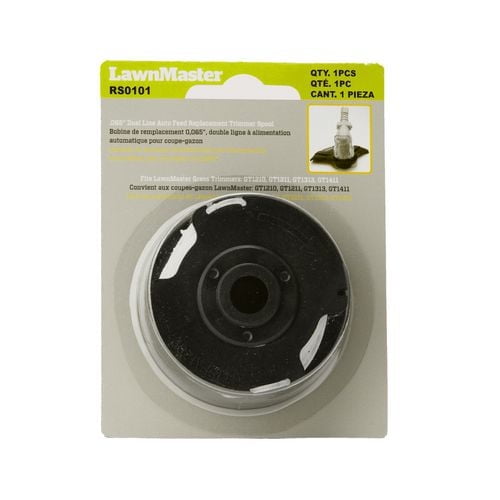 LawnMaster Dual-Line .065 inch Automatic Trimmer Spool Refill - RS0101