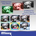 thumbnail image 4 of Ultimaxx Essential Kidâs Digital Camera Bundle (Blue) - Includes: 32GB microSD Card, High-Speed Memory Card Reader & More (6pc Bundle), 4 of 7