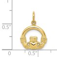 thumbnail image 2 of Charme Claddagh en Or Jaune 10K, 2 of 2
