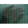 thumbnail image 4 of oneOone Cotton Silk Fabric Geometric Sign|Triangle & Stripe Block Print Fabric By The Yard 42 Inch Wide, 4 of 4