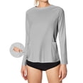 thumbnail image 2 of Meichang Chemise de Protection UPF 50+ pour Femmes Sun Légère à Manches Longues Protection anti-UV Chandail Sun avec Poche Randonnée Extérieure, 2 of 10