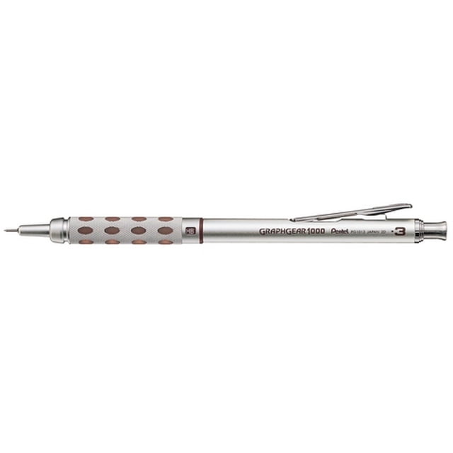 PENTEL GRAPHGEAR 1000 Crayon à Dessin, 0,3 mm, Brun