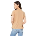 thumbnail image 2 of Bella Canvas 6400 - T-Shirt en Jersey à Manches Courtes Décontracté, 3TG, Dune de Sable, 2 of 2