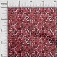 thumbnail image 2 of oneOone Velvet Red Fabric Abstract Diy Clothing Quilting Fabric Print Fabric By Yard 58 Inch Wide, 2 of 4