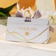 thumbnail image 4 of European Style Wedding Candy Box Packaging Box Paper Box Premium Candy Gift Box with Ribbon and Wooden Ring for Wedding Party, 4 of 4