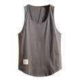 thumbnail image 2 of EGNMCR Débardeurs Homme Homme Entraînement Physique Ample Sans Manches Musculation Col Rond Gilet Débardeurs, 2 of 6