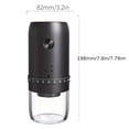 thumbnail image 2 of MesaSe For Smart Electric Coffee Grinder with Ceramic Burrs  Adjustable Coarseness  Auto Shut-Off & Easy Clean Design - USB Rechargeable, 2 of 7
