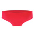 thumbnail image 4 of Bas de Bikini en Silicone pour Femme, Culotte de Soutien Sans Coutures, Maillot de Bain, Rouge, 4 of 6