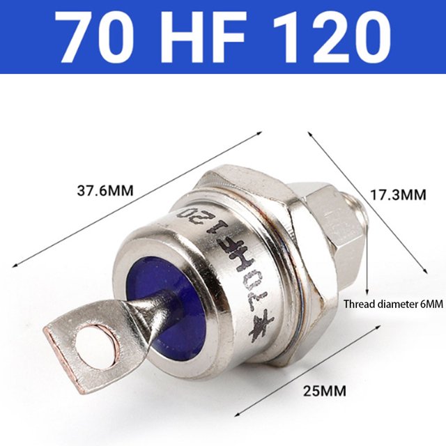 1Pc 85A/40A/25A 1200V Positive Cathode/Negative Anode Stud Mount Diode Rectifier