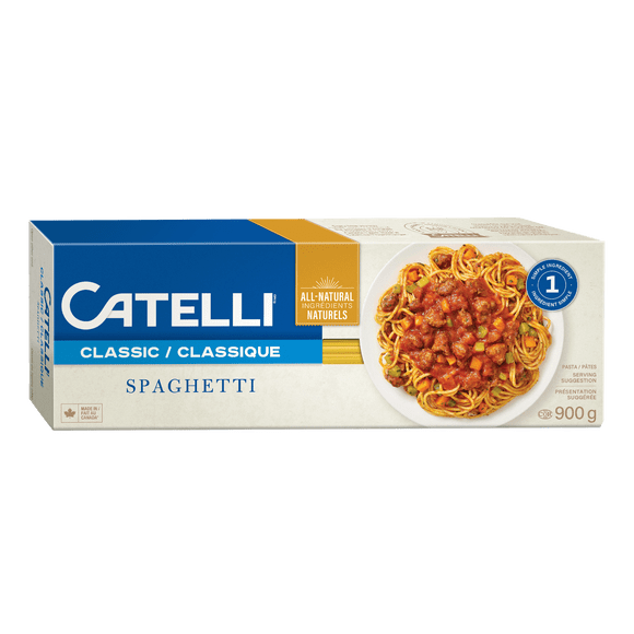 Spaghetti Catelli Classique entièrement naturels 900g