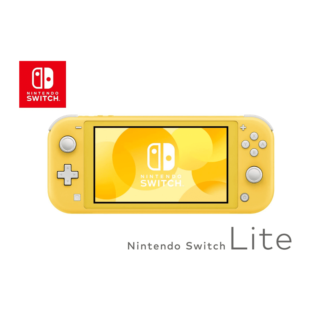 Nintendo Switch Lite Game Console Action & Adventure Pack - Yellow