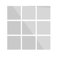 thumbnail image 1 of Amdohai Flexible Reflective Mirror Sheets Self-Adhesive PET Mirror Tiles Non-Glass Mirror, 1 of 7