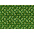 thumbnail image 1 of Ahgly Company Tapis d'Intérieur Lavables en Machine Rectangle Transitionnel Vert Émeraude Profond, 7' x 9', 1 of 7