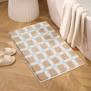 Modern Bath Mat Bath Mats for Shower, Bathroom Non Slip Rugs Soft Bath Mat, Shower Bath Mat Quick Drying Bath Mat