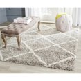 thumbnail image 2 of Safavieh Hudson Shag 10' X 14' Power Loomed Rug in Gray and Ivory, 2 of 2
