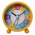 thumbnail image 1 of Children's Alarm Clock, Analogue Alarm Clock, No Ticking, Learning Alarm Clock, Children's Quartz Alarm Clock, 1 of 3