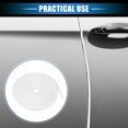 thumbnail image 2 of Unique Bargains Car Door Edge Guard 16.4ft U Shape Rubber Edge Trim Seal Strip Protector Universal PVC Iron White, 2 of 7