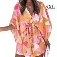 thumbnail image 5 of Robes à Lacets pour Femmes Été Jupe Élégante Décontractée Robe Courte à Nouer Fête Plage Maison Travail Type2 3TG, 5 of 5