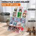 thumbnail image 4 of Trading Card Display Stand, PSA Card Display Acrylic Shelf, Easy Clip-On Design 5-Tier, 4 of 7