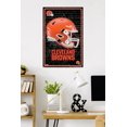 thumbnail image 3 of Casque NFL Cleveland Browns - Neon 24, 3 of 4