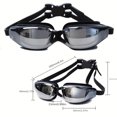 thumbnail image 4 of Lunettes de Natation HD Étanches Antibuée Lunettes de Natation Protection UV Bande Ajustable, 4 of 5
