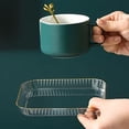thumbnail image 4 of TopLLC Kitchen Accessories,Home And Kitchen,Kitchen Tools,Kitchen Sets Dining Table Dish Set Kitchen Cutlery 3 Colors Dinner Dish Wash Fruit Restaurant Chips Fry Chicken Snacks Groceries small dish, 4 of 6