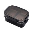 thumbnail image 3 of Binwennn Compartments Lunchbox With Stainless 1500ML Steel Double Layer Lunch Kitchen，Dining & Bar Storage Containers for Closet Sandwich Containers Dog Food Storage Container 20 Lb Hot Food Container, 3 of 7