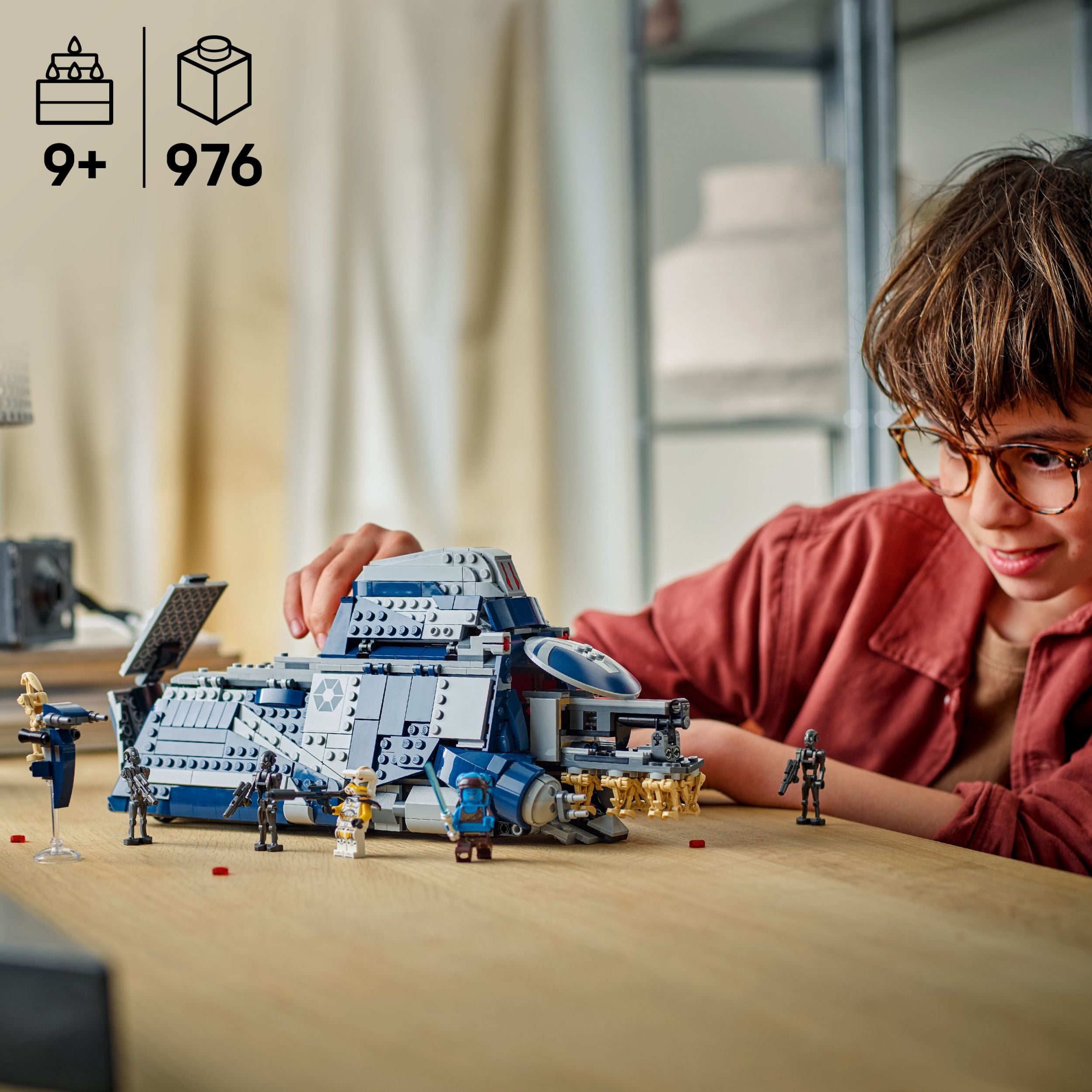 LEGO Star Wars : La Guerre des Clones Le TMT des Séparatistes de la Bataille de Felucia, Ensemble 75435