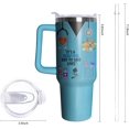 thumbnail image 3 of Gobelet Sister 40 Oz - Cadeau d'Anniversaire pour Femmes - Tasse en Acier Inoxydable Isolée - Poignée et Paille Incluses, 3 of 6