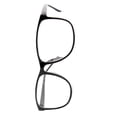 thumbnail image 4 of grinderPUNCH Clear Lens Nerdy Square Thin Plastic Frame Glasses, 4 of 5