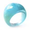 thumbnail image 1 of Plastic Ring Dyed Decorative All Match Resin Ring Acrylic Ring for Woman Man, 1 of 10