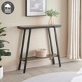 thumbnail image 3 of Bowery Hill Contemporary Multi-Functional Console Table in Gray, 3 of 9