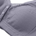 thumbnail image 3 of Cameland Women Plus Size Daily Bras Wire Free Front Open Buckle Vest Top Underwears Bras, 3 of 3
