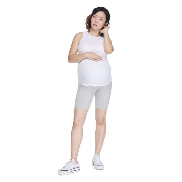 Paisley Sky Maternity Biker Short