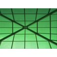 thumbnail image 1 of Ahgly Company Machine Washable Indoor Rectangle Transitional Green Area Rugs, 6' x 9', 1 of 7
