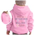 thumbnail image 4 of FAOWME Sweat à Capuche Décontracté pour Garçons et Filles, Manches Longues, Imprimé Mignon, Rose, 8-10 Ans, 4 of 5