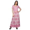thumbnail image 1 of Moomaya Ensemble Palazzo Ample et Crop Top Robe Ethnique Imprimée Santon pour Femmes, 1 of 1