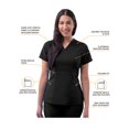 thumbnail image 3 of Adar Pro Sarraus pour Femmes - Haut de Sarrau Péplum Ajusté, 3 of 6