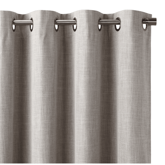 Bouclair Rideau Occultant Chita Taupe 52x108 Po (132x274 cm)