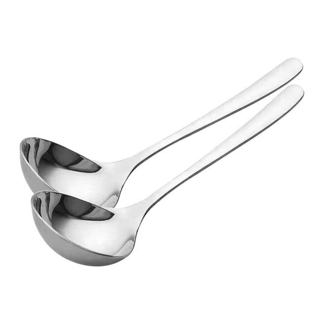 Yhmxh Soup Ladle Thickened Spoon Stainless Steel Cooking Spoon Household Long Handle Soup Case Spoon Home and Kitchen kitchen Accessories kitchen Essentials