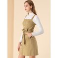 thumbnail image 2 of INSPIRE CHIC Robe Salopette en Denim Classique pour Femmes à Bretelles Ajustables, Coupe Trapèze, 2 of 6