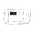 thumbnail image 2 of Bunblic Acrylic Spider Enclosure Container Reptile Tank for Hermit Crab Frogs Gerbil S Size Single Grid, 2 of 8
