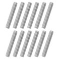 thumbnail image 1 of Uxcell 12Pack M6x35mm 316 Stainless Steel Fully All Threaded Rod Studs, 1mm Pitch, 1 of 6