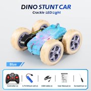 Remote Control Stunt Dump Truck,2.4G Drift Four-Wheel Car,High-Speed Rotating RC Toy,15km/h Off-Road Truck,USB Charging RC Car,Kids Birthday Gift Toy,Boys Stunt Racing Car Remote Control Vehicle