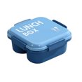 thumbnail image 1 of Tumotour Border Student Bento Box Children Sealed Fruit Box Salad Box Work Microwave Lunch Box Chopsticks Dip Container Cute Kids Bento Lunch Box, 1 of 6