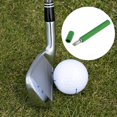 thumbnail image 1 of Ruiboury Premium Golf Club Iron Groove Sharpener Effective Cleaning Tool Green 11x1.2cm 1Set, 1 of 6